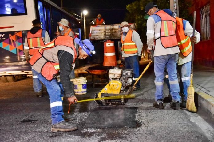 Mantenimiento de calles y espacios públicos